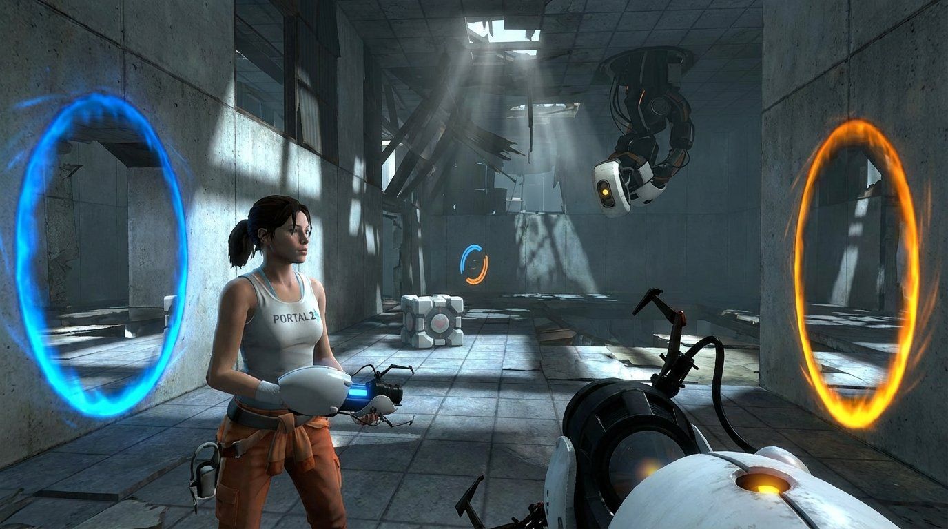 Portal 2 game screenshot