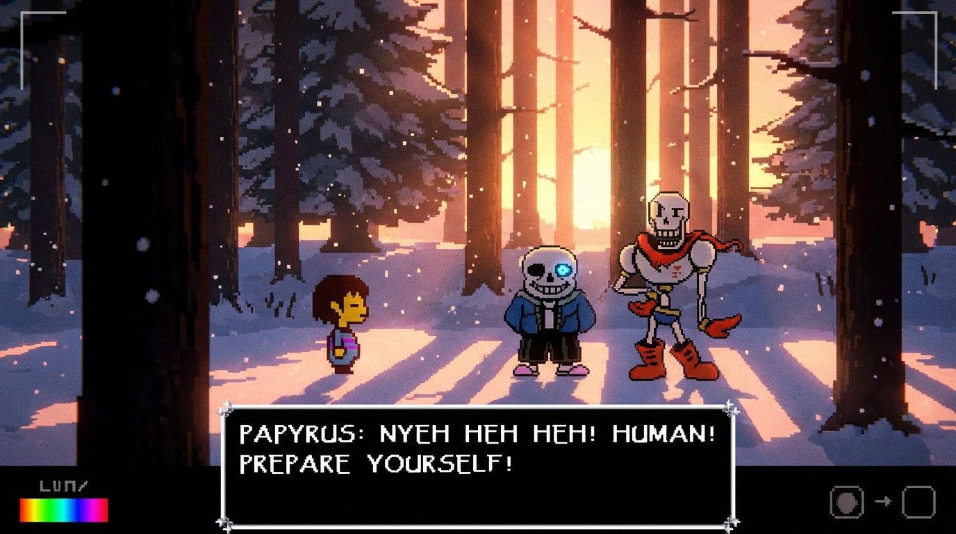 Undertale game screenshot