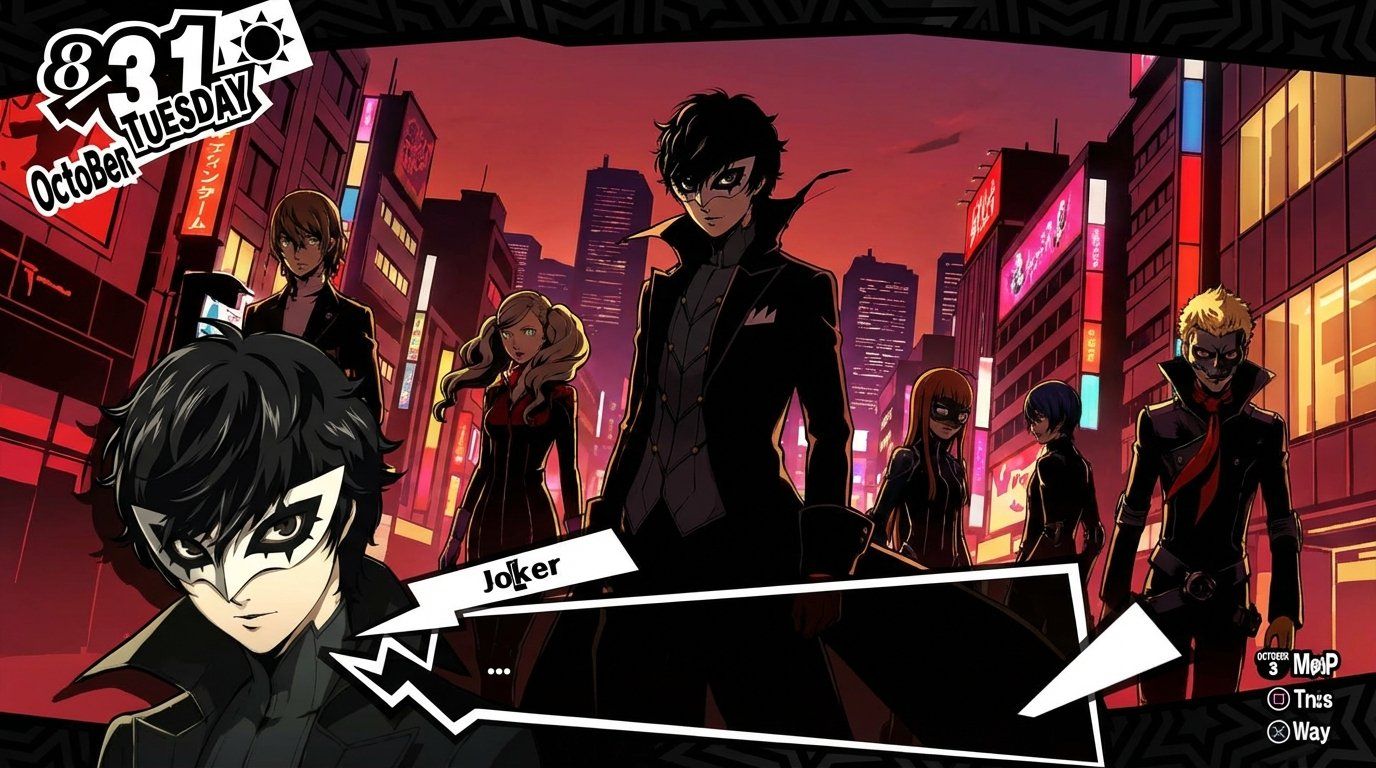 Persona 5 game screenshot
