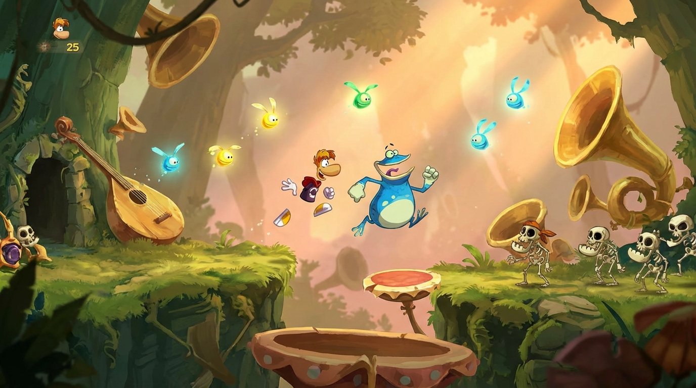 Rayman Legends game screenshot