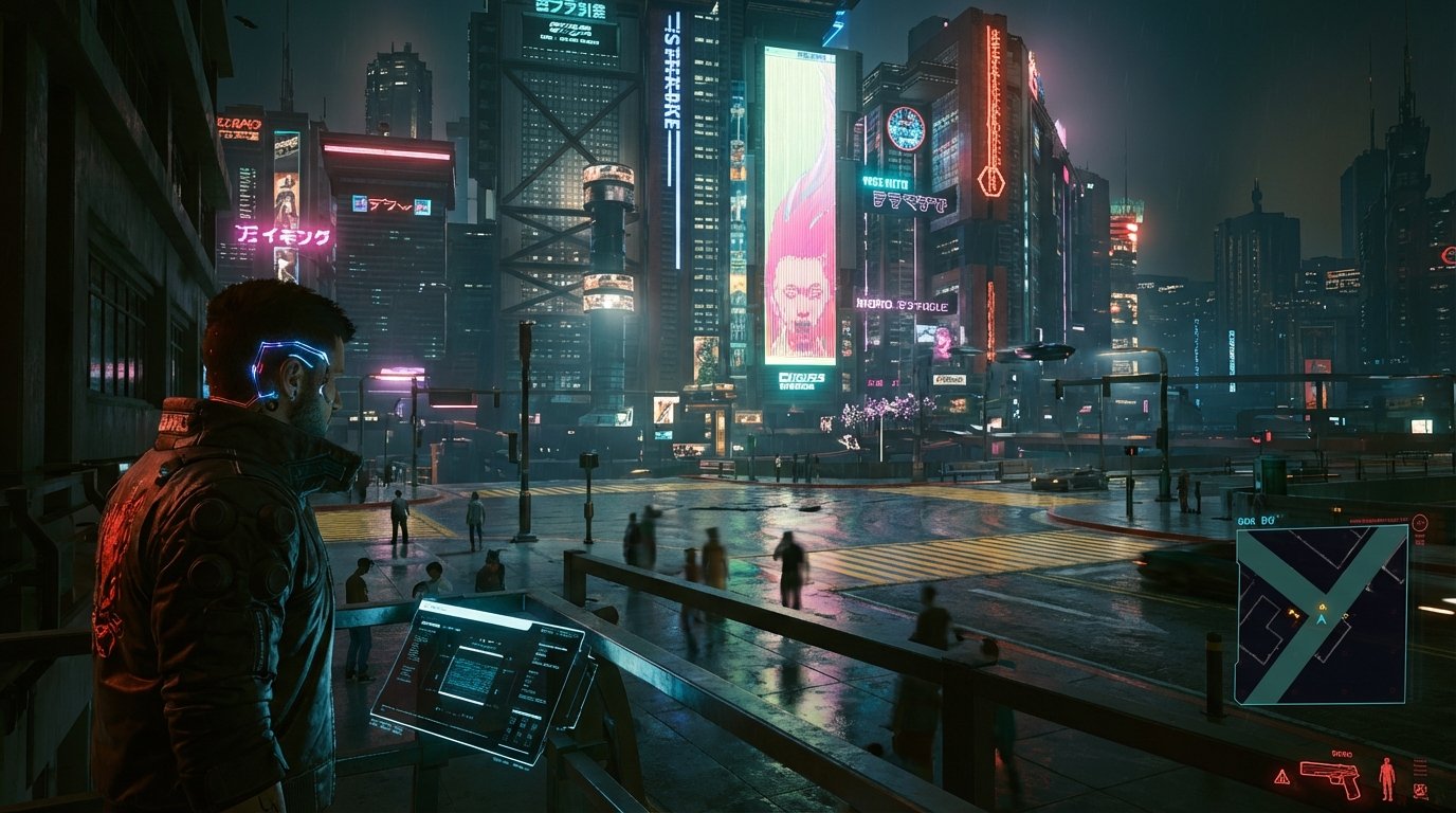 Cyberpunk 2077 game screenshot