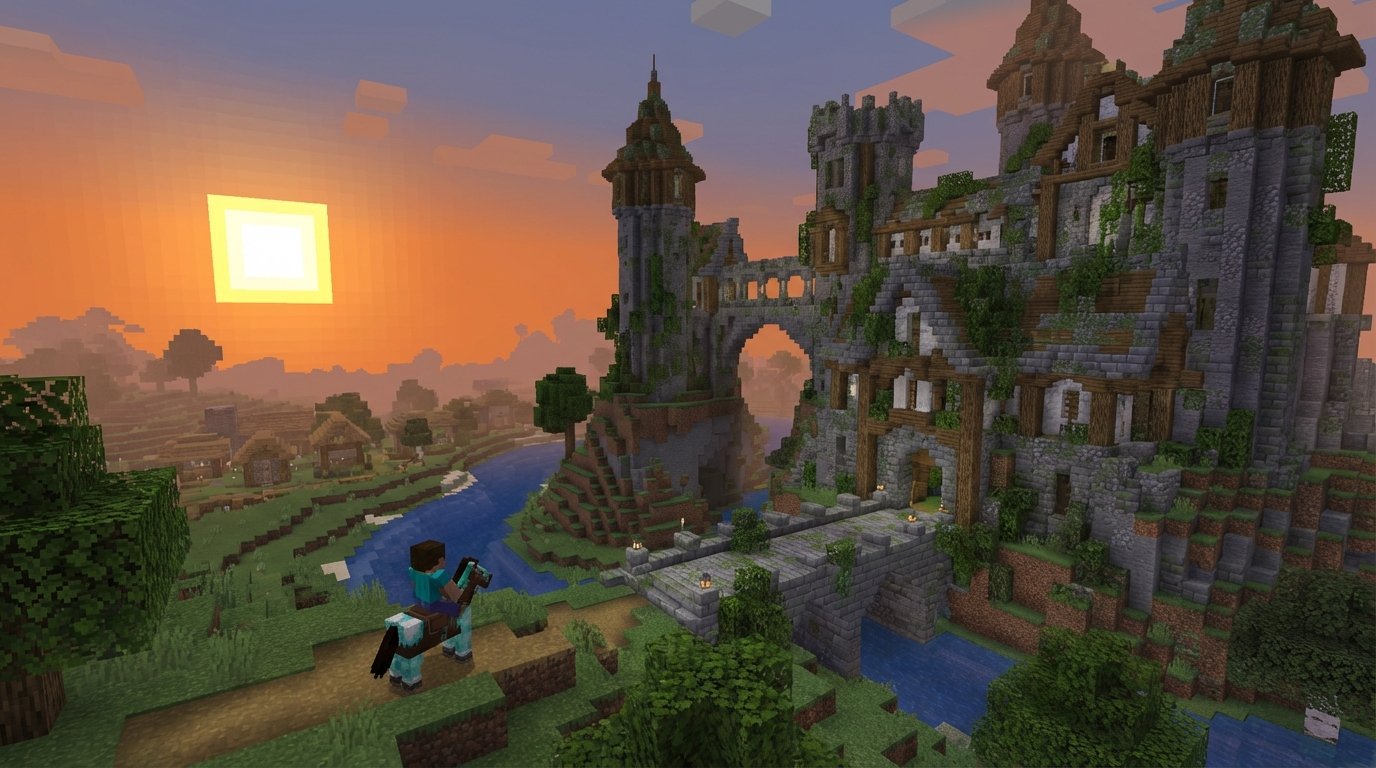 Minecraft game screenshot