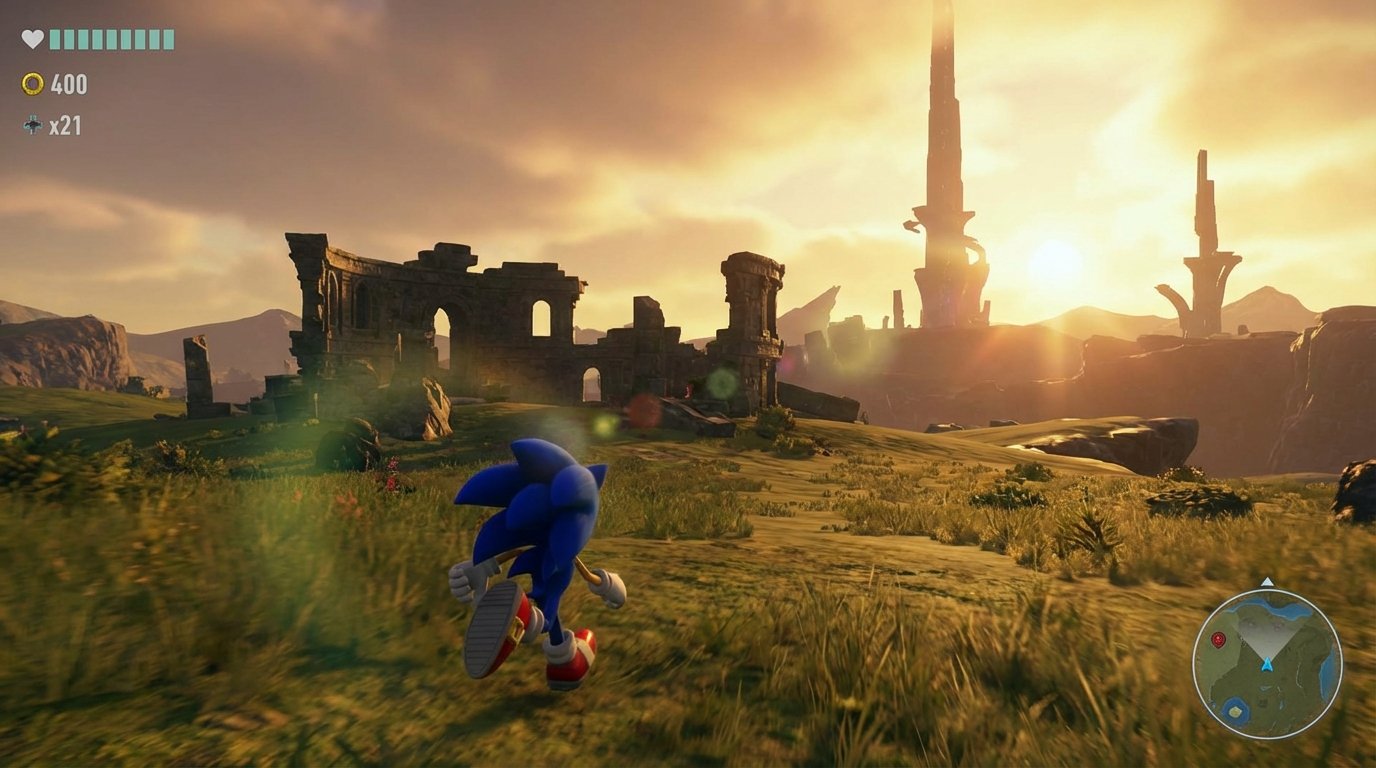 Sonic Frontiers game screenshot