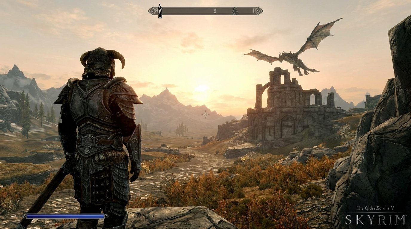 The Elder Scrolls V: Skyrim game screenshot