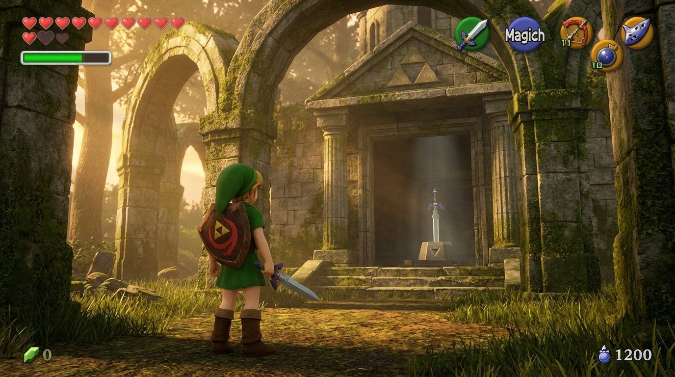 The Legend of Zelda: Ocarina of Time game screenshot