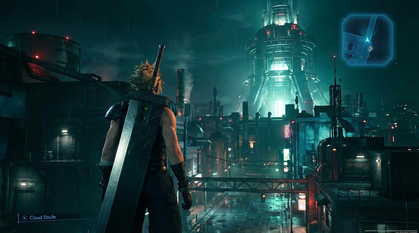 Final Fantasy VII game screenshot