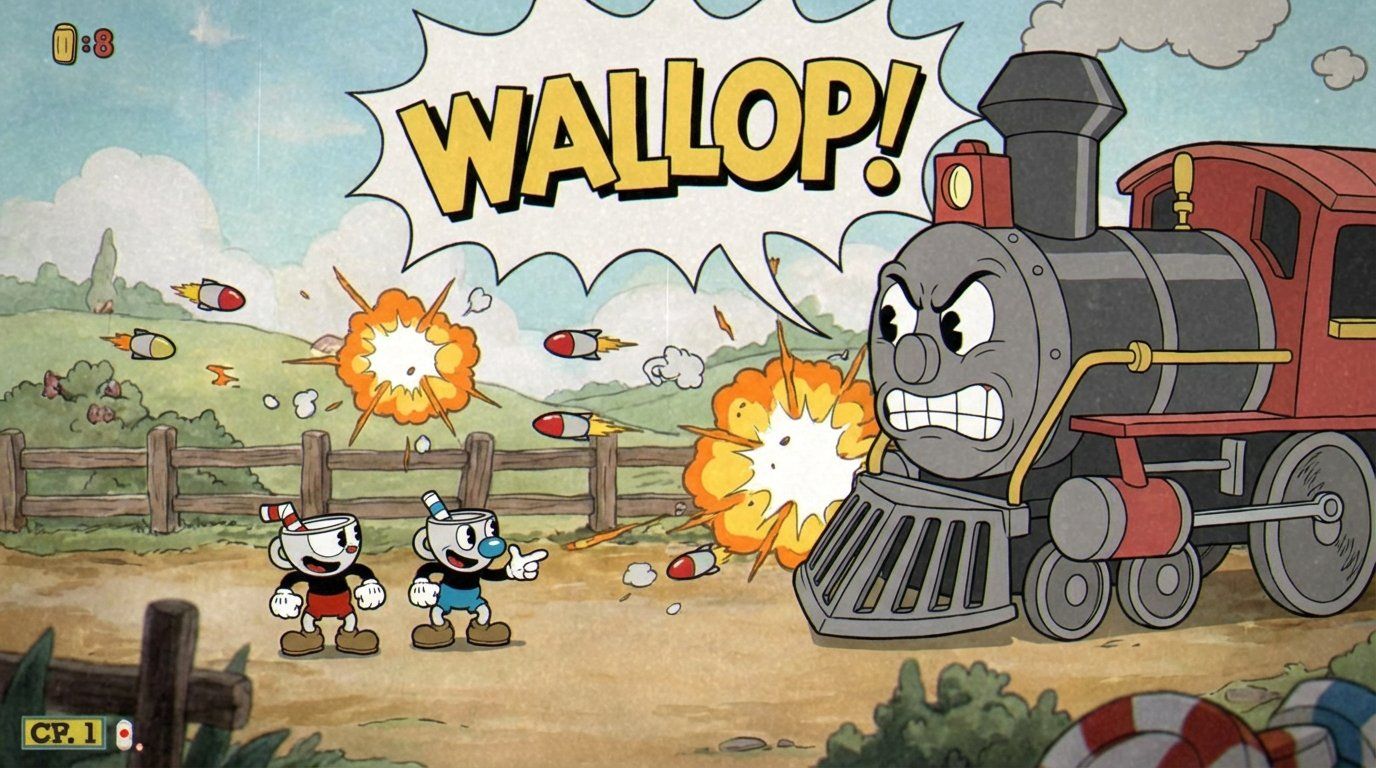 Cuphead game screenshot