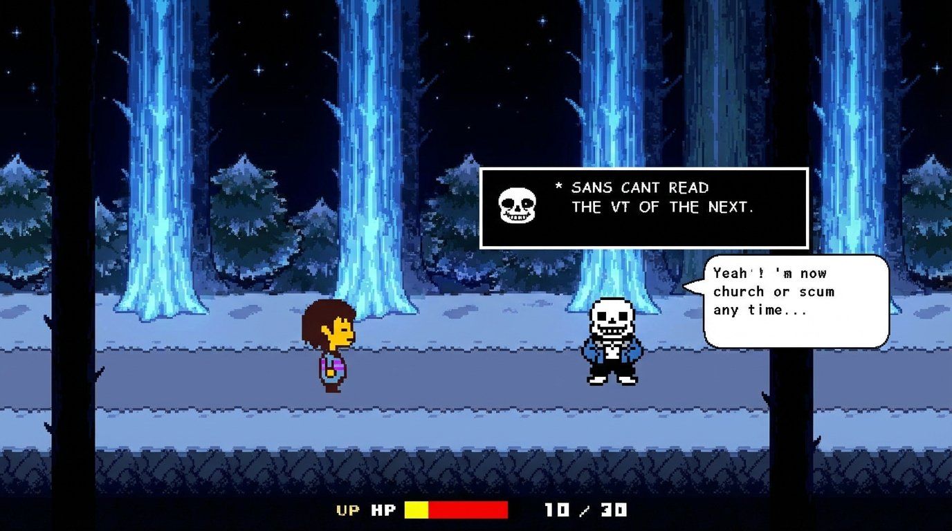 Undertale game screenshot
