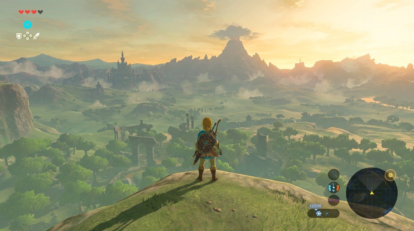 The Legend of Zelda: Breath of the Wild game screenshot