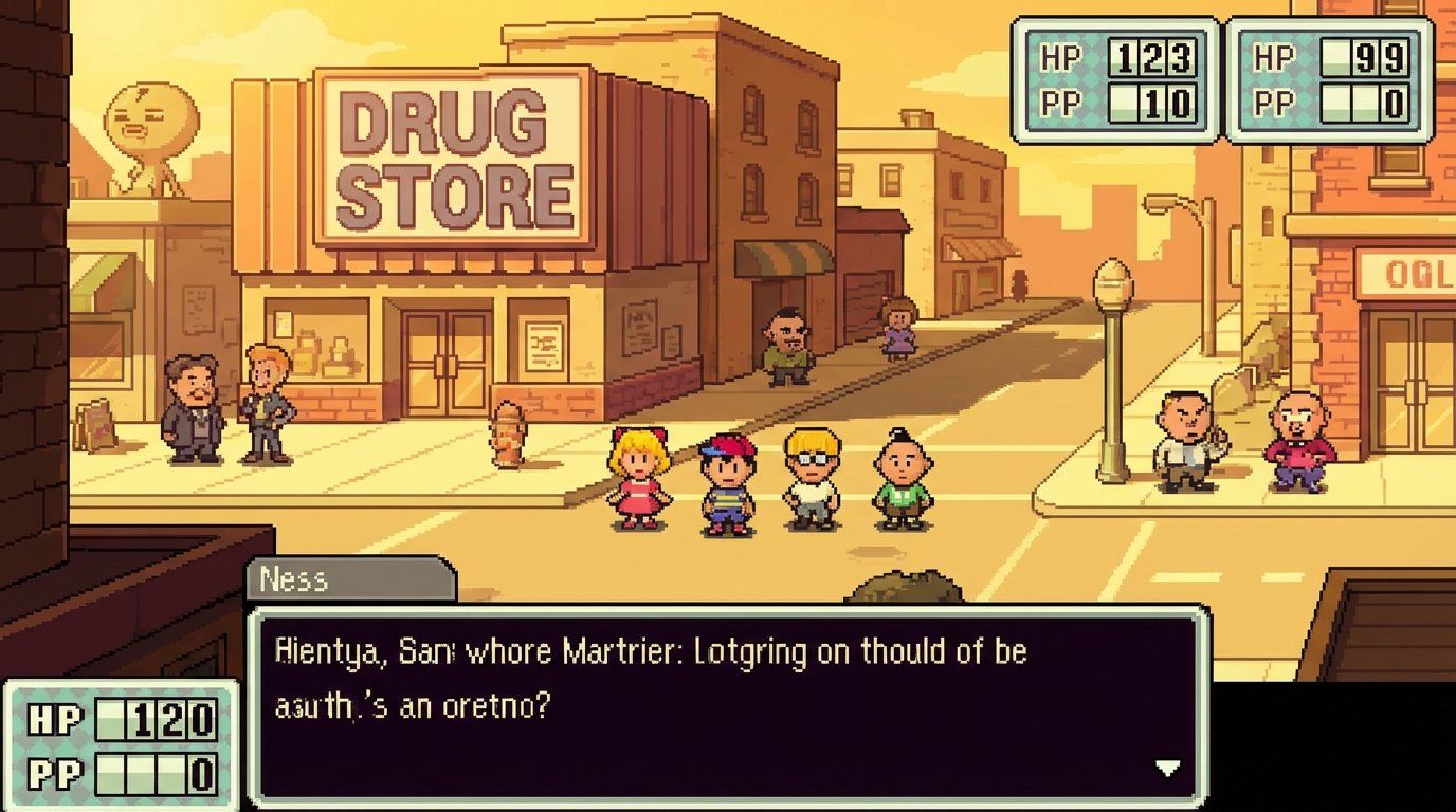 Earthbound game screenshot