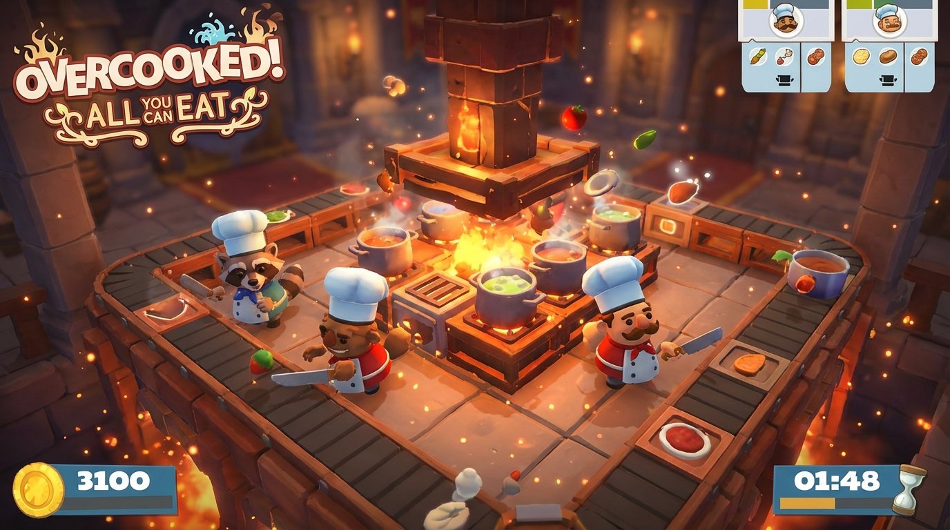 Overcooked! All You Can Eat game screenshot