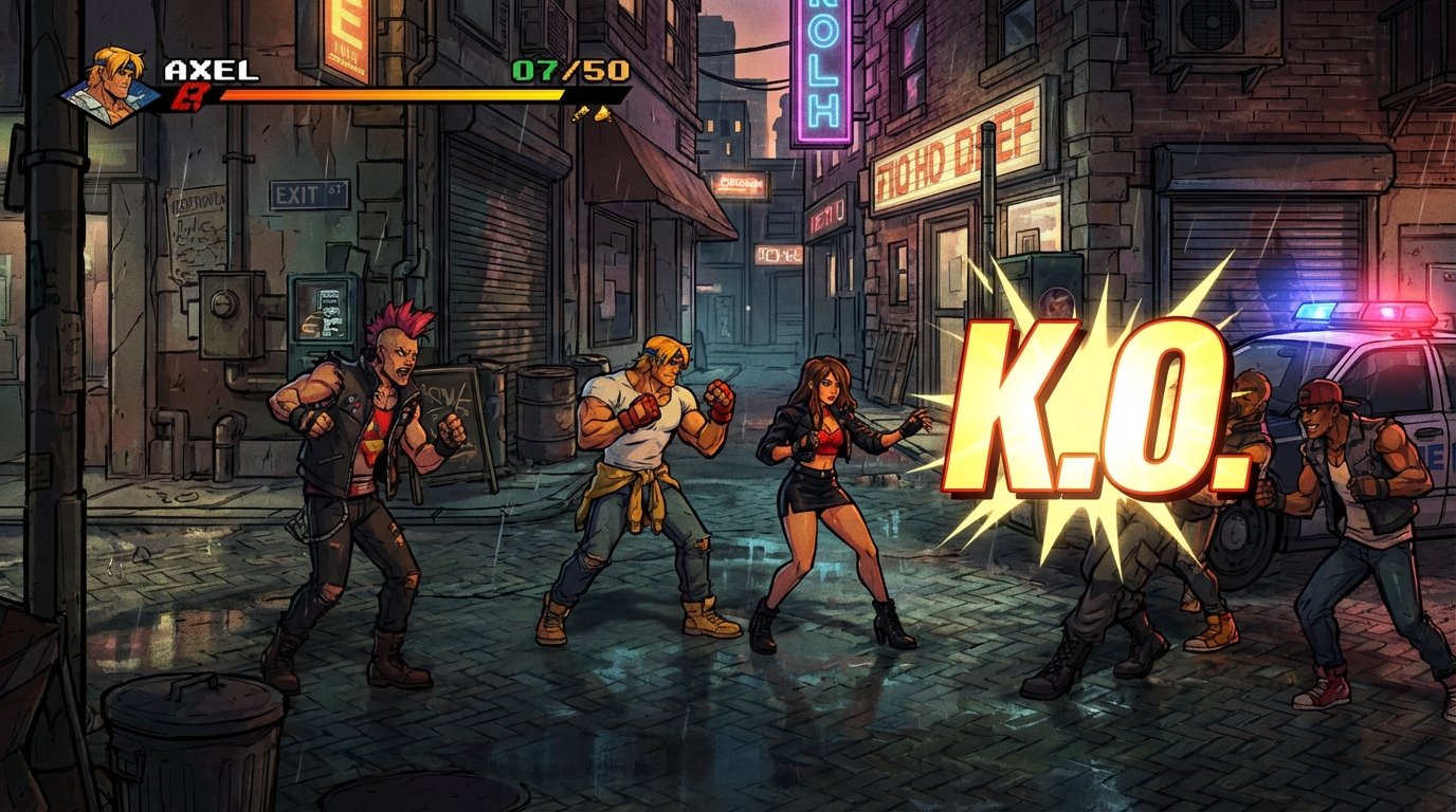 Streets of Rage 4 game screenshot