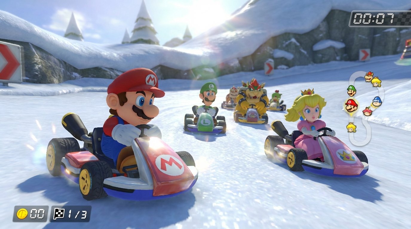 Mario Kart 8 Deluxe game screenshot