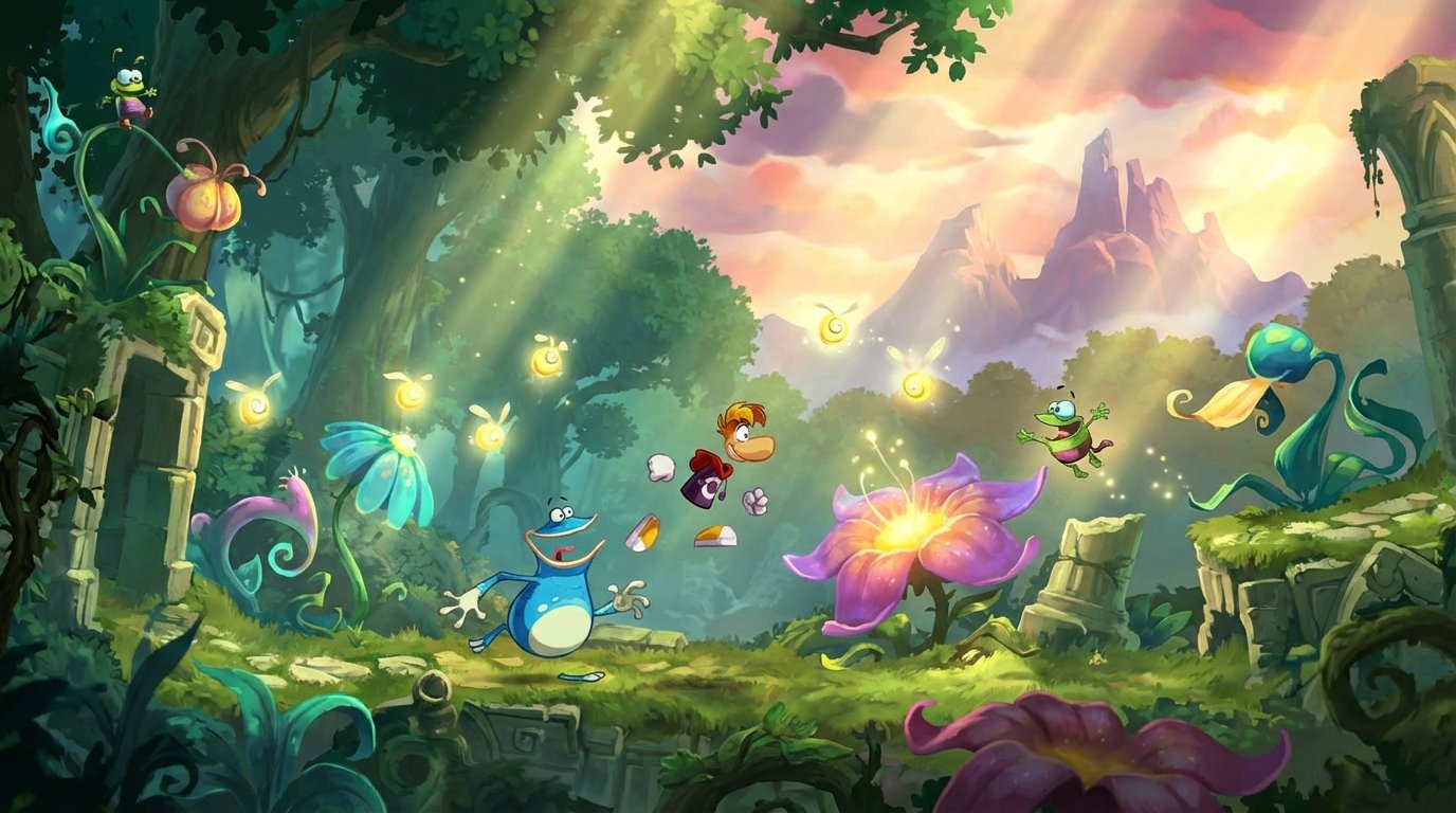 Rayman Legends game screenshot