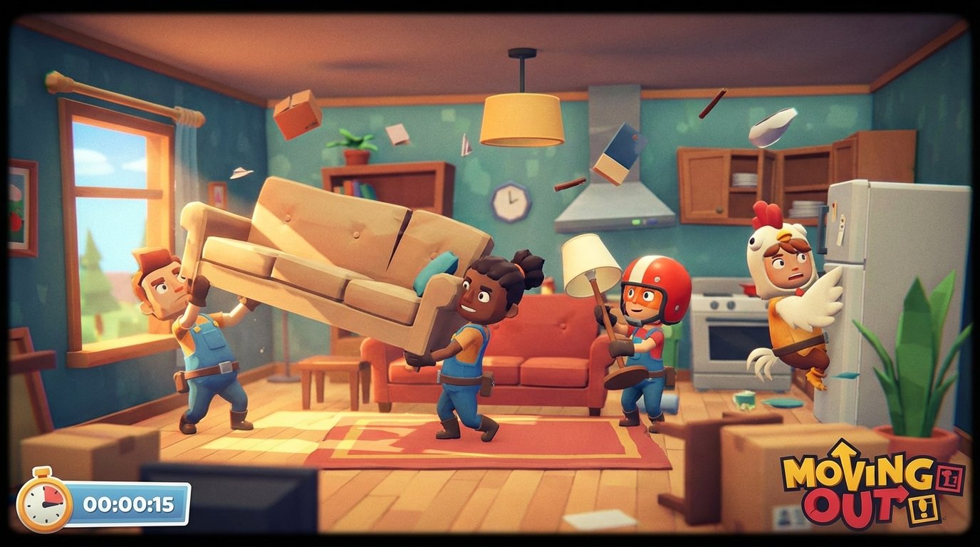 Moving Out game screenshot