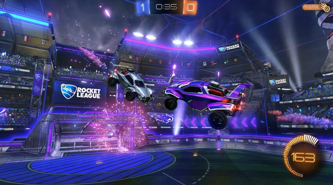 Rocket League game screenshot