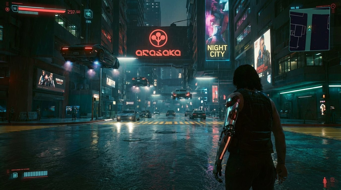Cyberpunk 2077 game screenshot