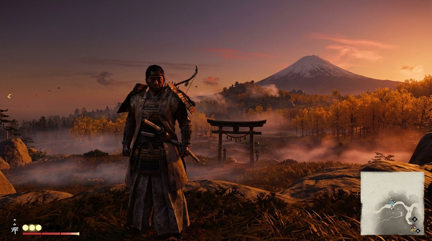 Ghost of Tsushima game screenshot