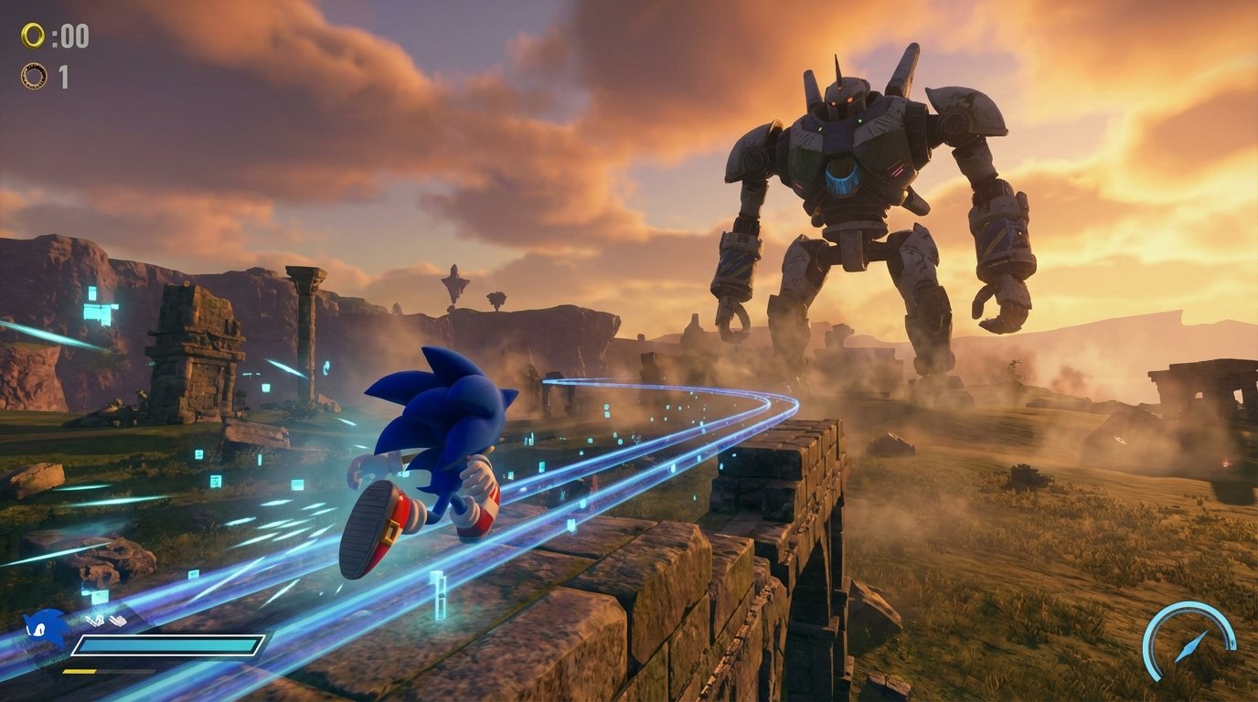 Sonic Frontiers game screenshot