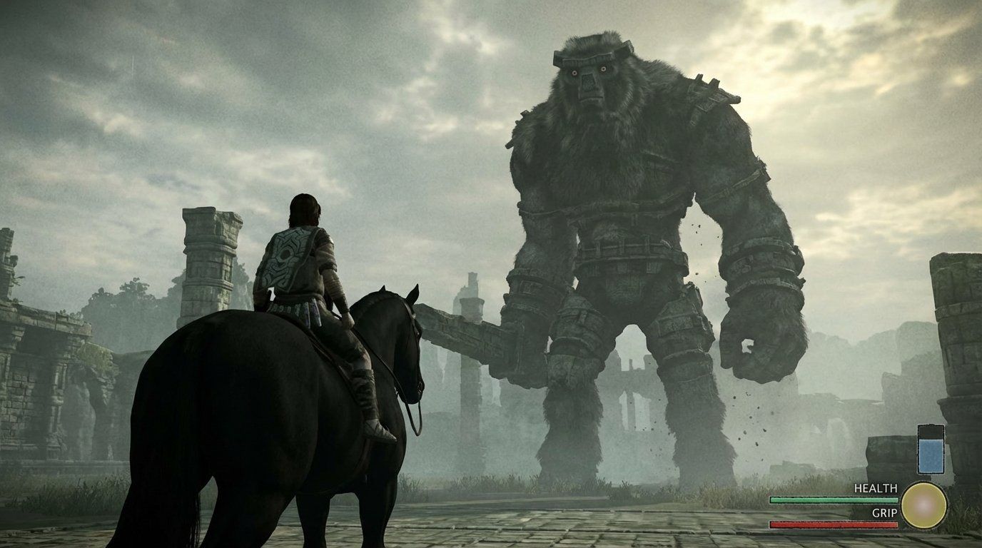 Shadow of the Colossus game screenshot