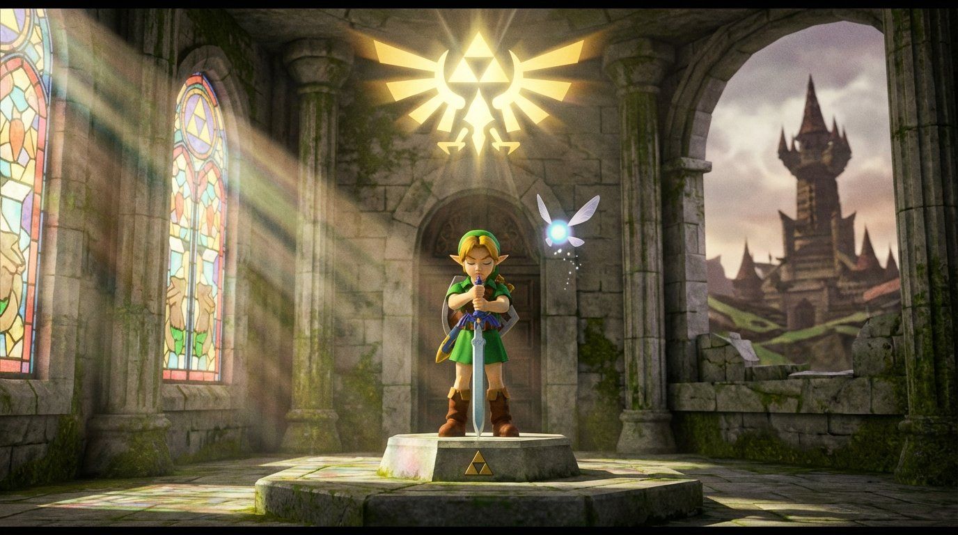 The Legend of Zelda: Ocarina of Time game screenshot