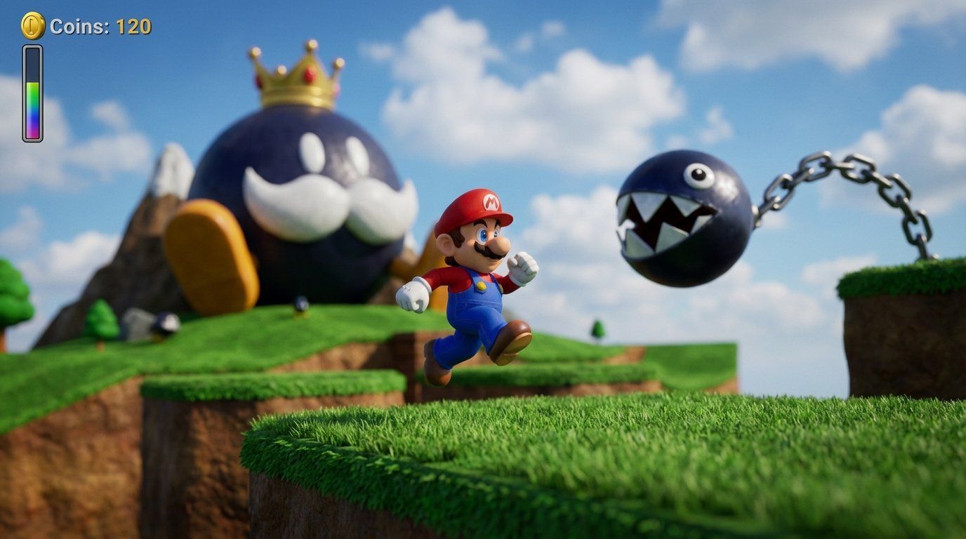 Super Mario 64 game screenshot