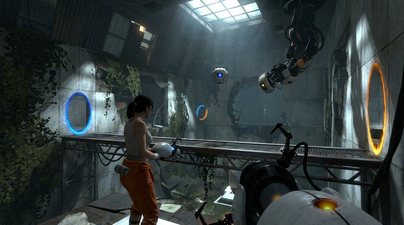 Portal 2 game screenshot