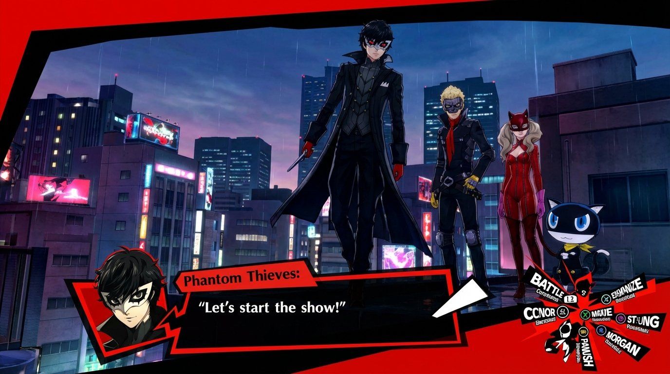 Persona 5 game screenshot