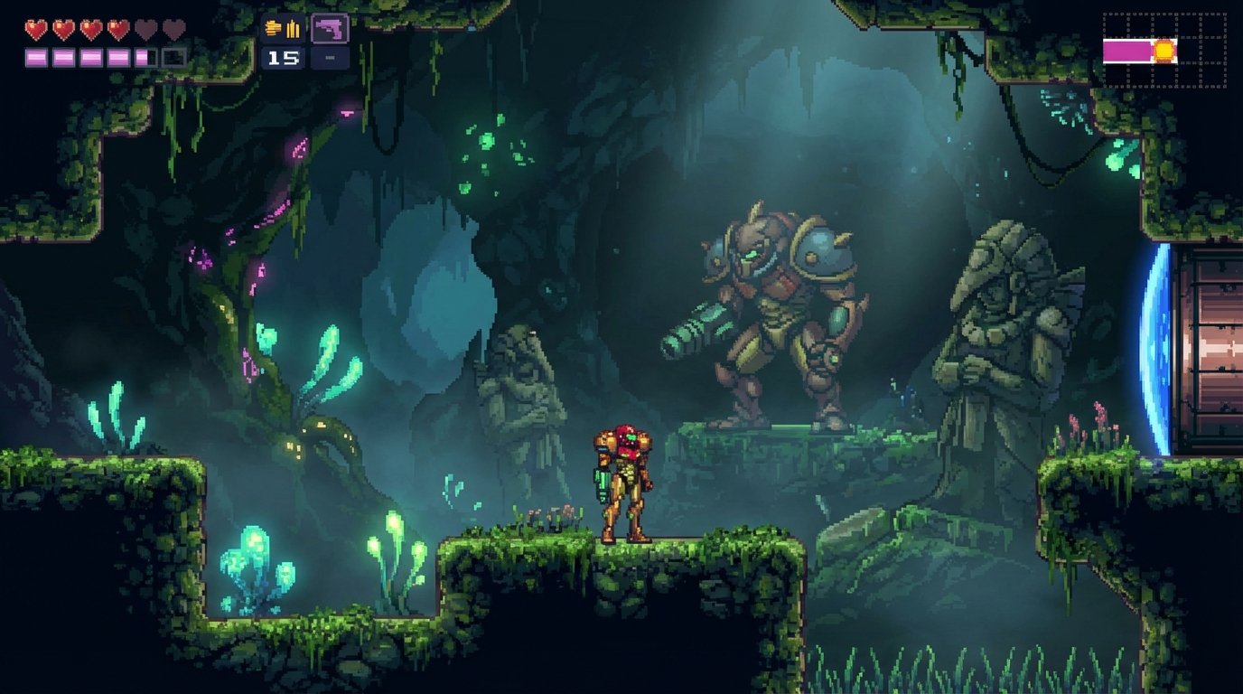 Super Metroid game screenshot