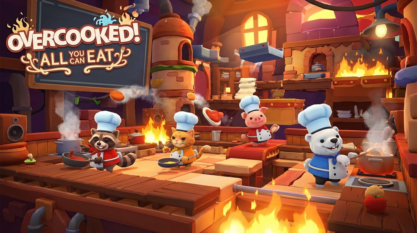 Overcooked! All You Can Eat game screenshot
