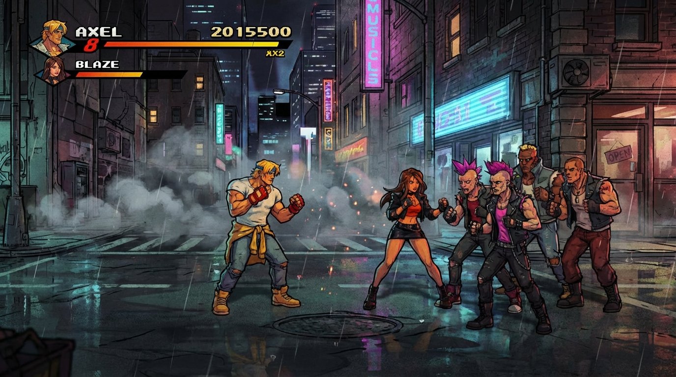 Streets of Rage 4 game screenshot