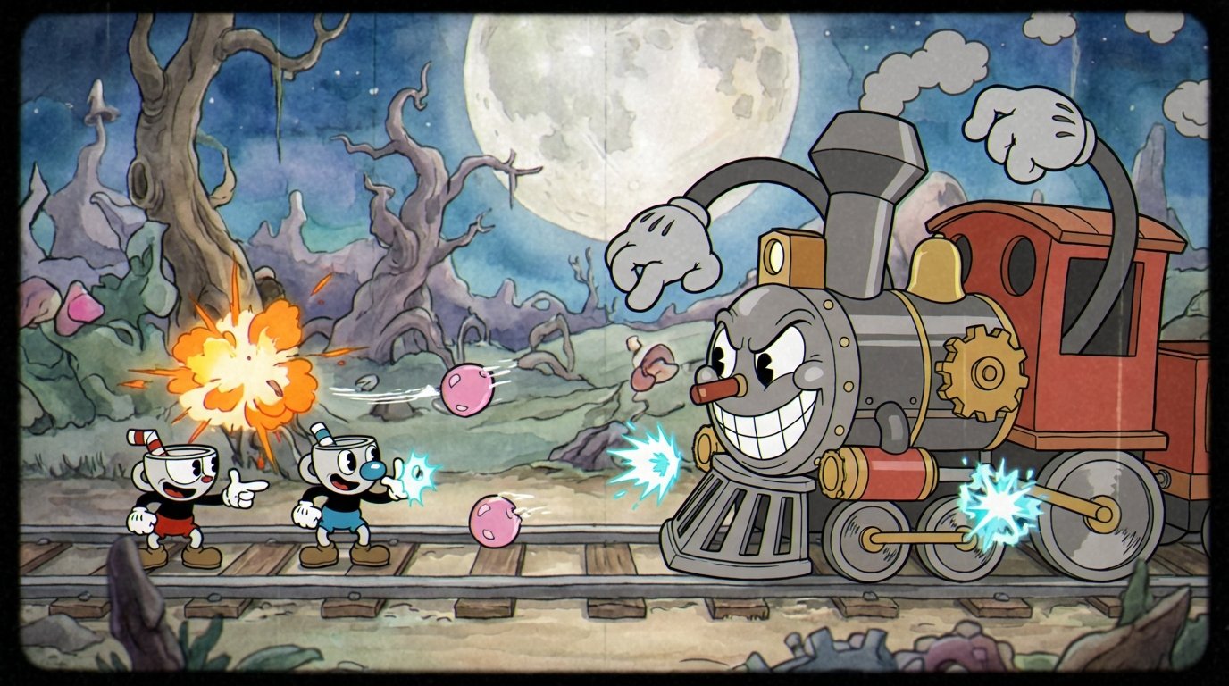 Cuphead game screenshot