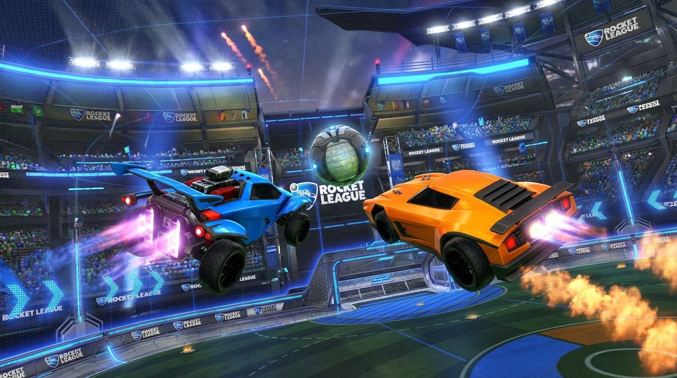 Rocket League game screenshot