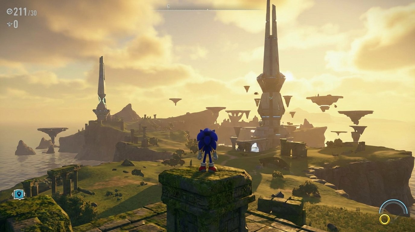 Sonic Frontiers game screenshot