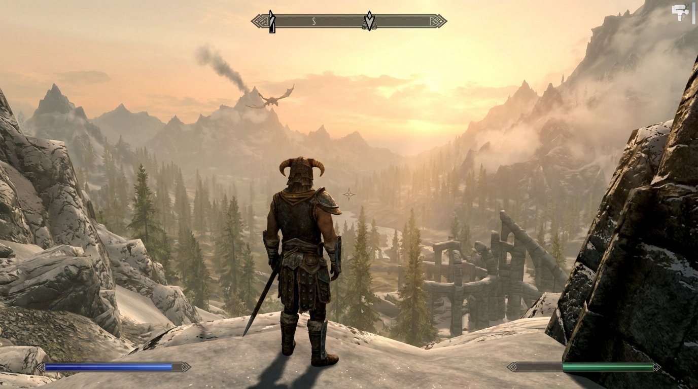 The Elder Scrolls V: Skyrim game screenshot