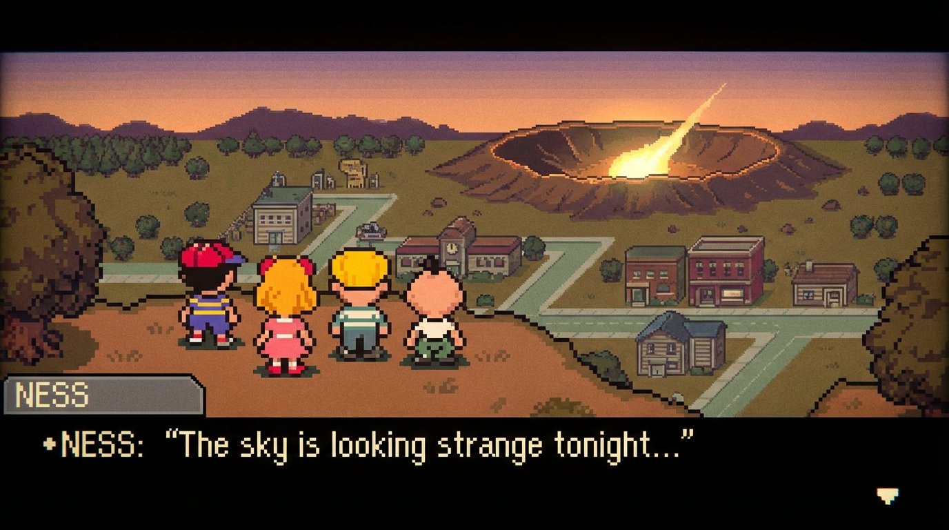 Earthbound game screenshot