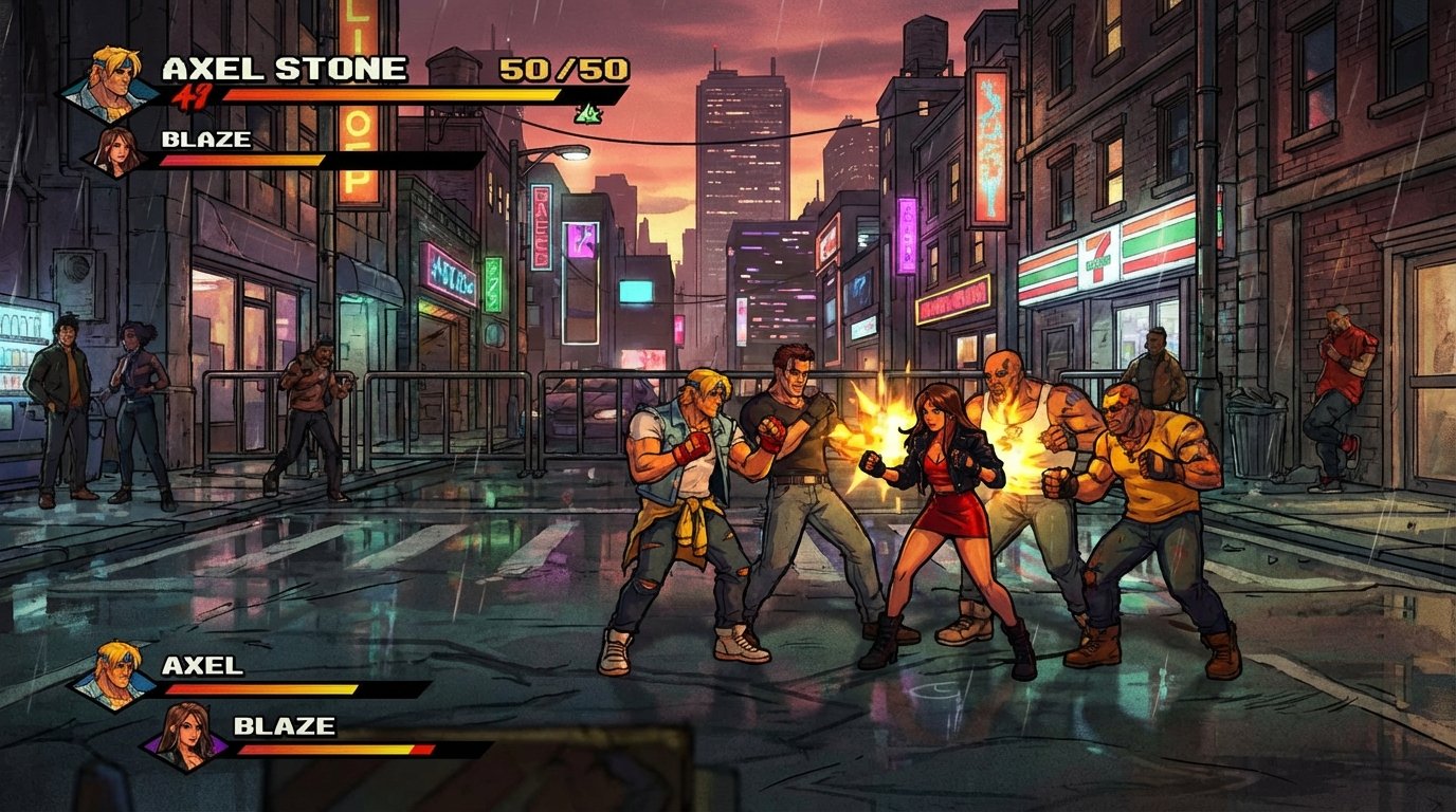 Streets of Rage 4 game screenshot