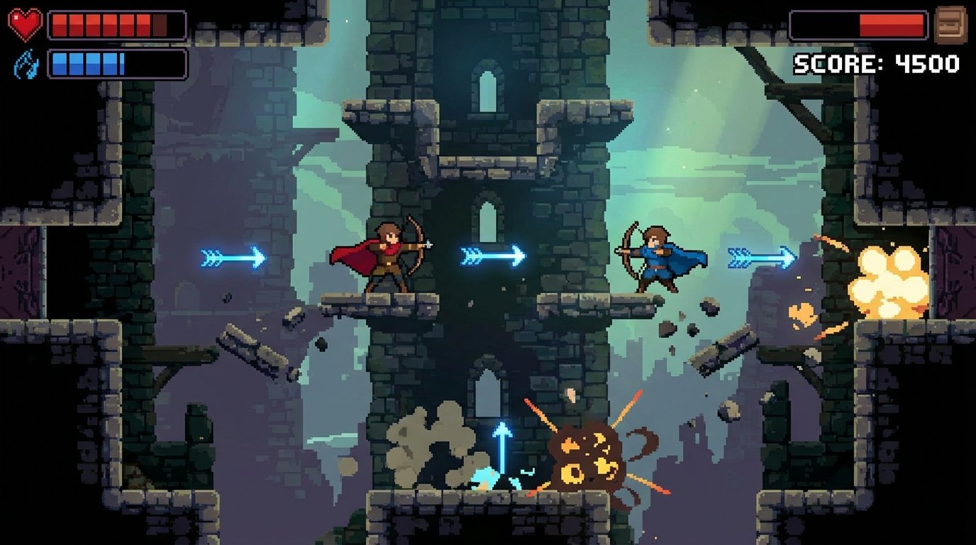 TowerFall Ascension game screenshot