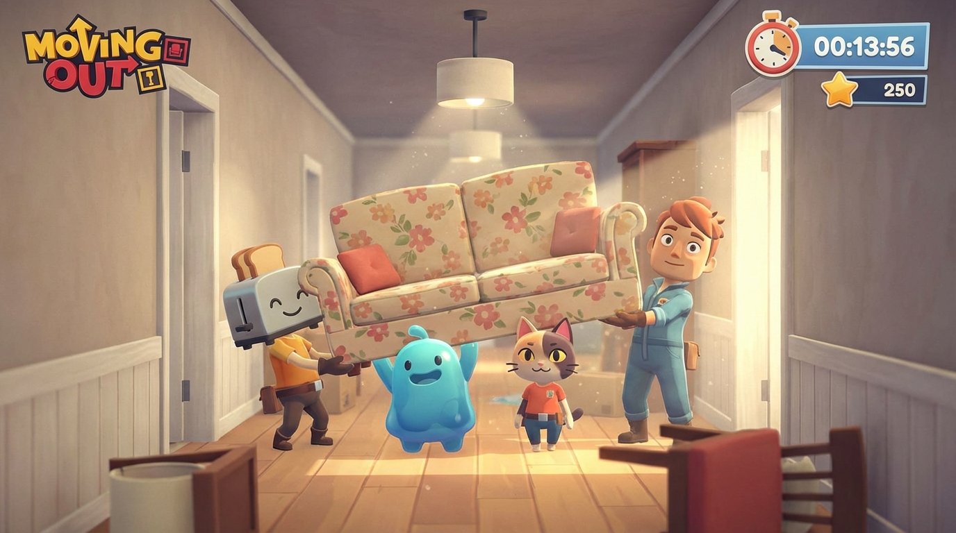 Moving Out game screenshot