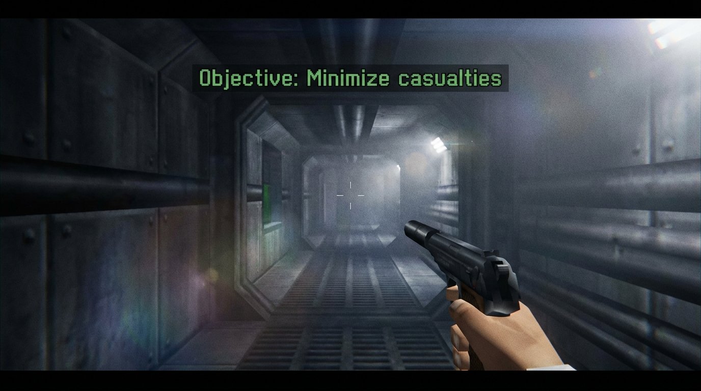 GoldenEye 007 game screenshot
