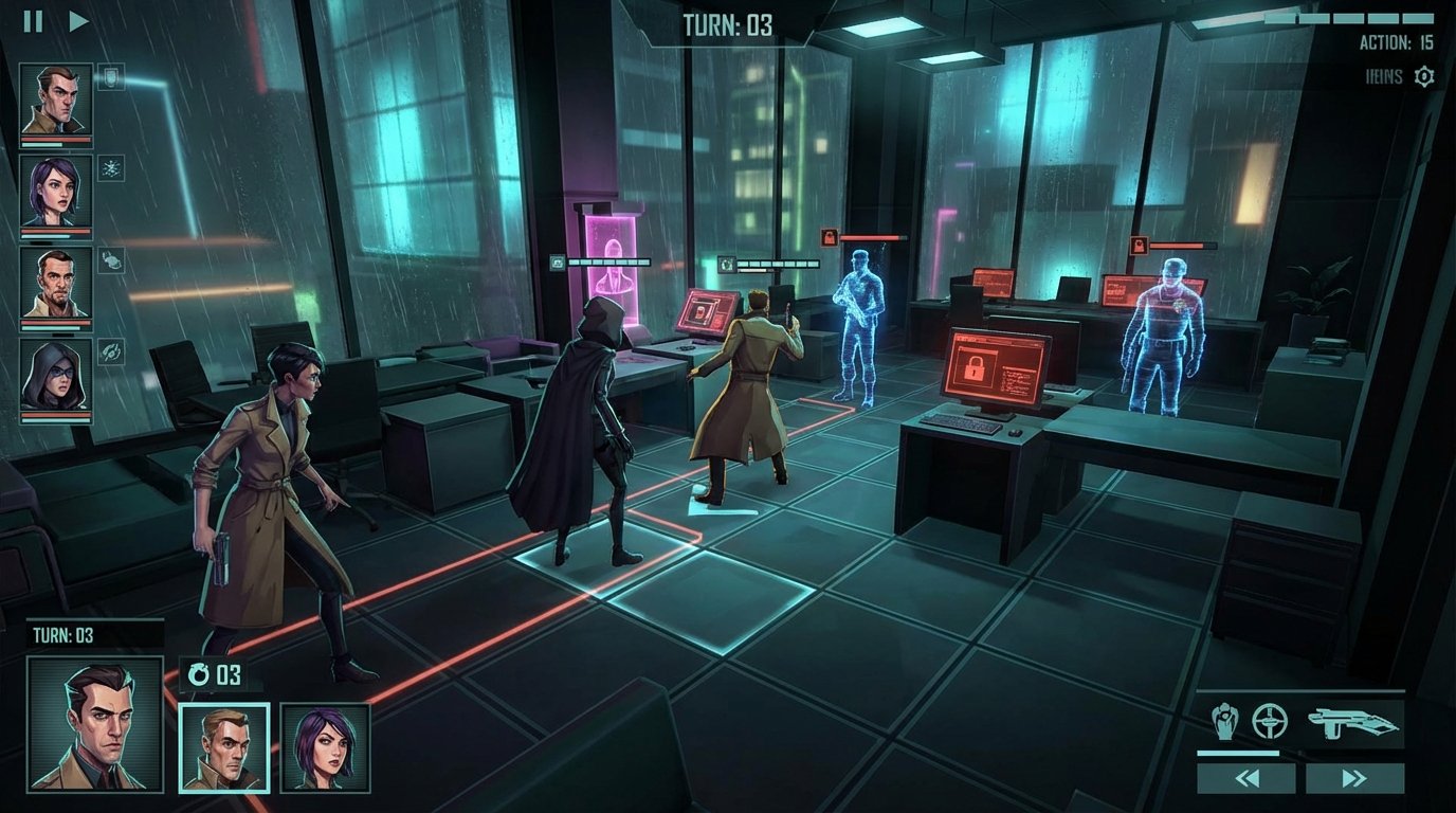 Invisible, Inc. game screenshot