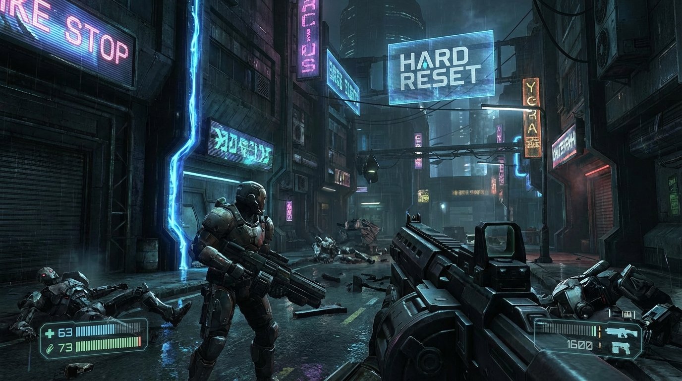 Hard Reset game screenshot