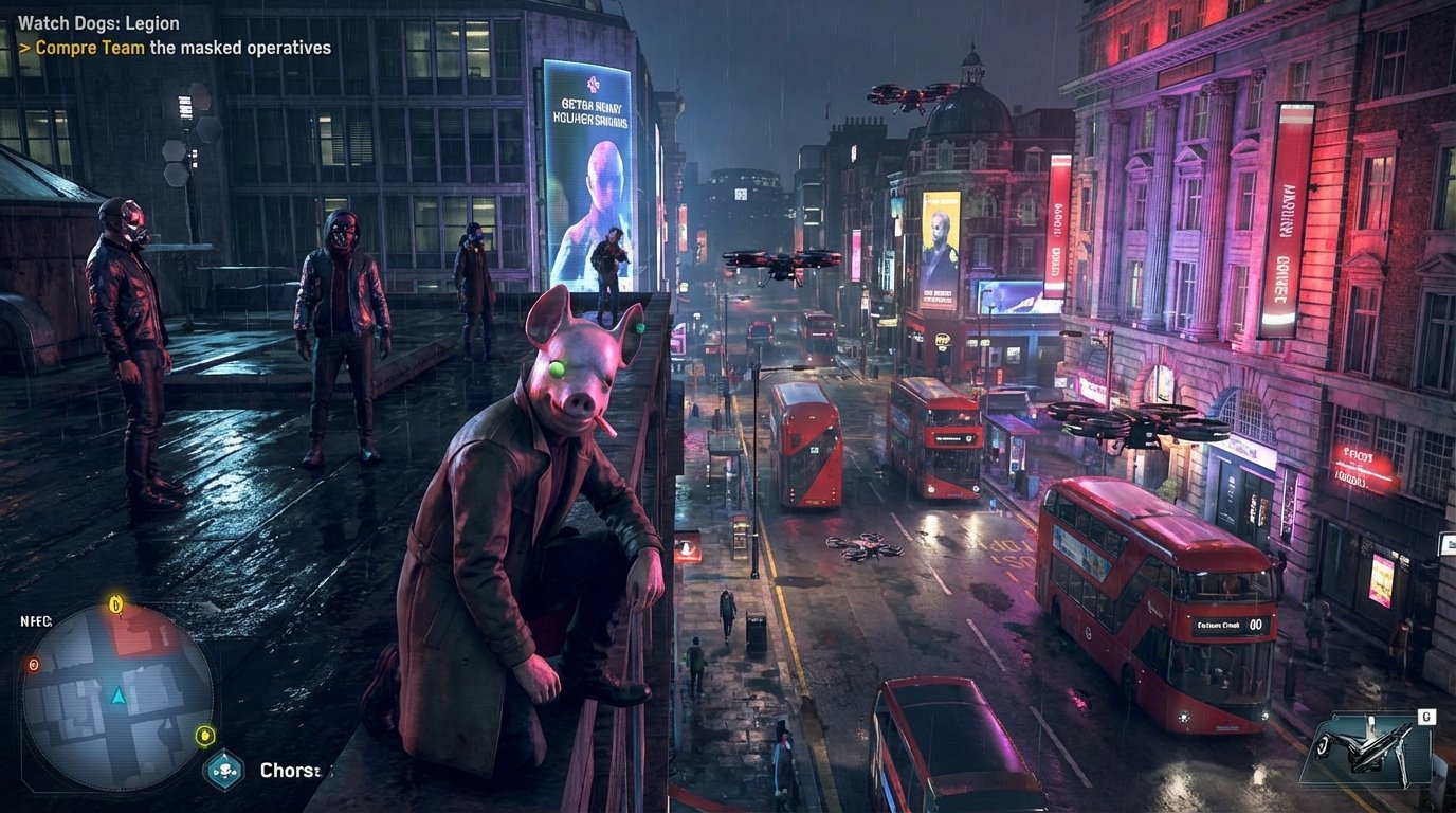 Watch Dogs: Legion game screenshot