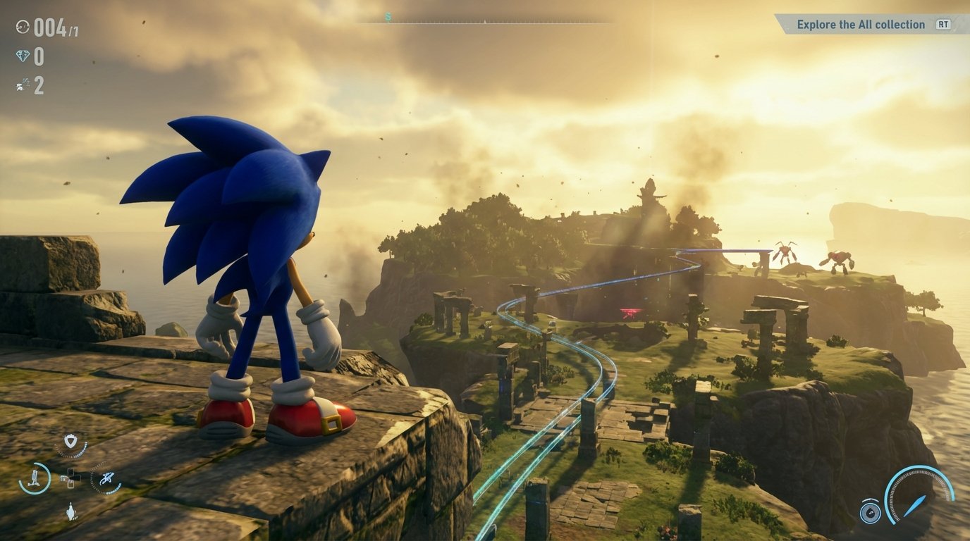 Sonic Frontiers game screenshot