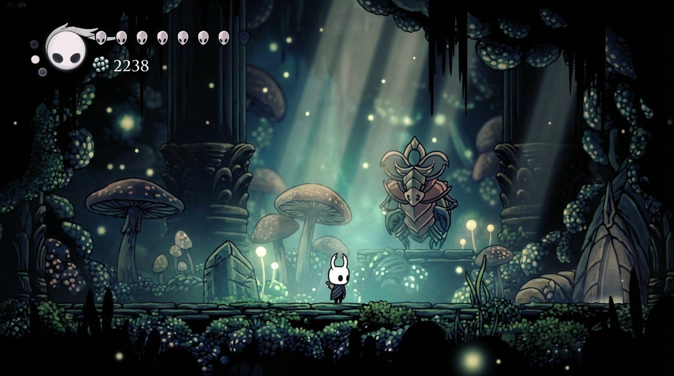 Hollow Knight game screenshot