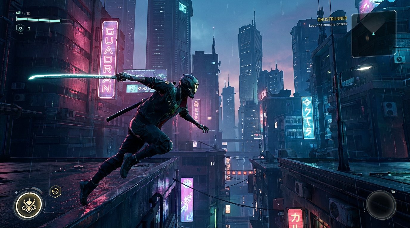 Ghostrunner game screenshot