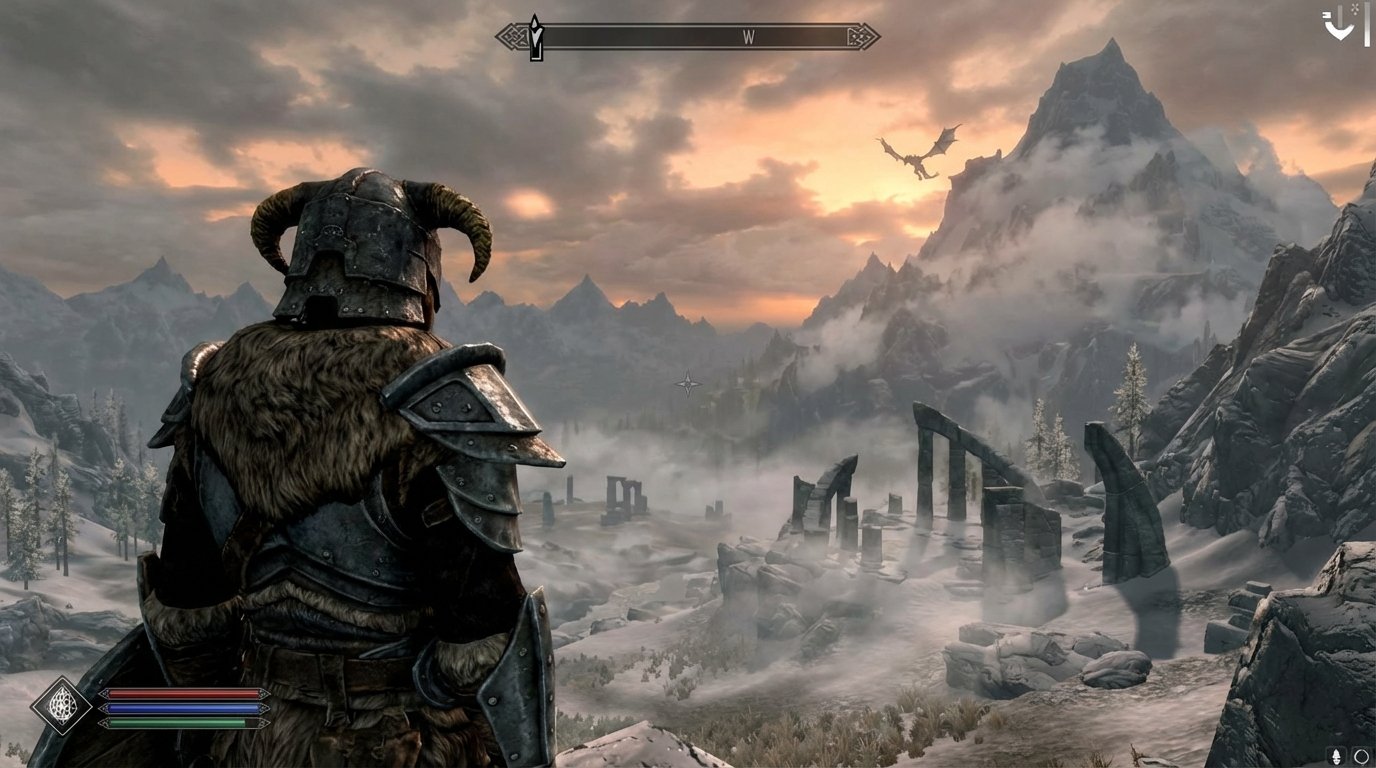 The Elder Scrolls V: Skyrim game screenshot