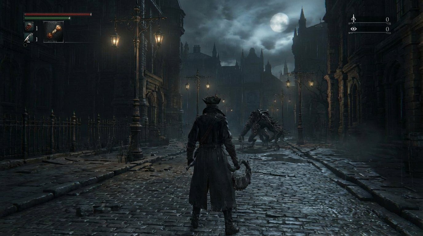 Bloodborne game screenshot