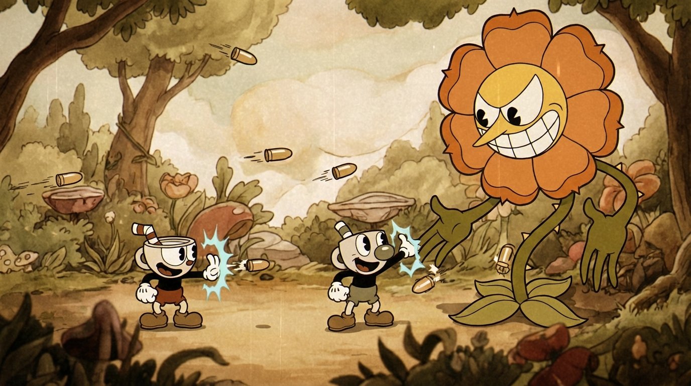 Cuphead game screenshot