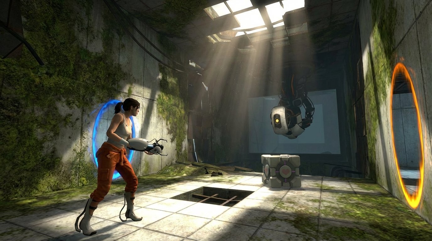 Portal 2 game screenshot